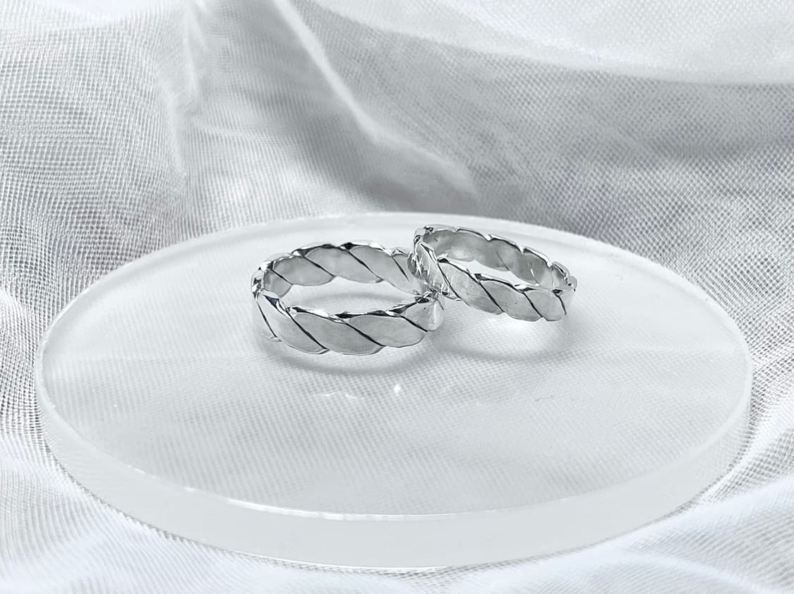 925silver 반지set 상품이미지1