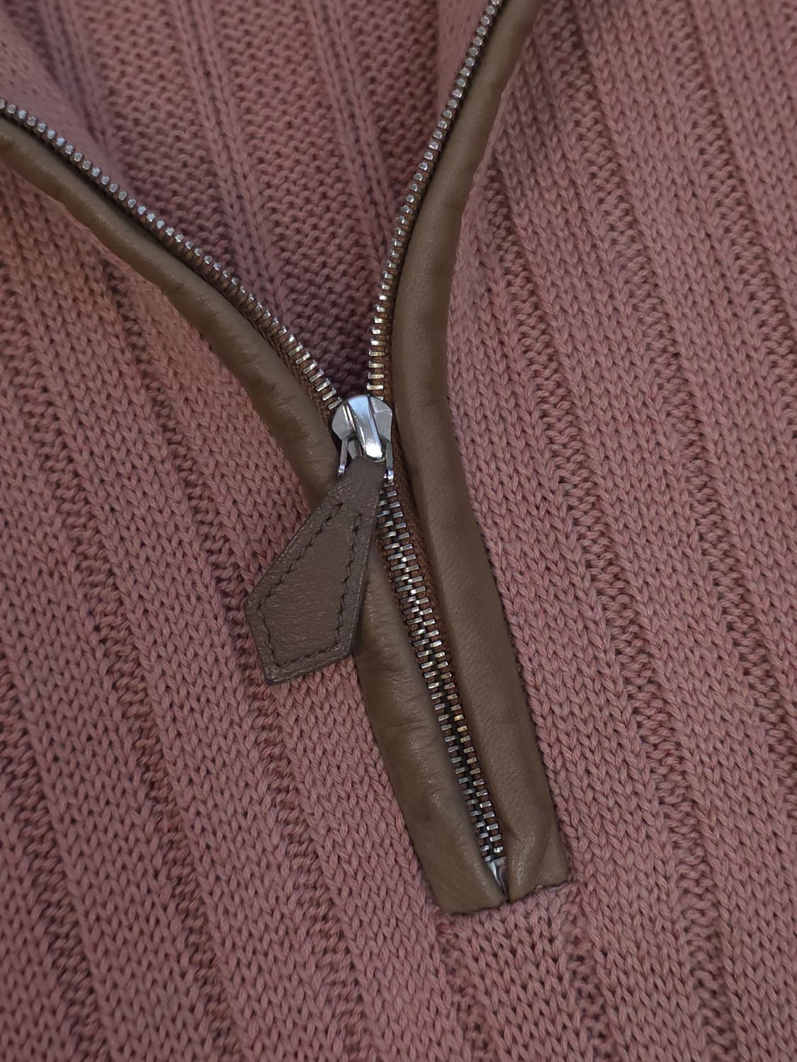 이태리정품 에르메스 반집업 니트 상품이미지4