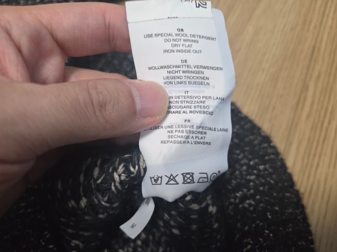 CLOSED(클로즈드) 보카시 크루넥 니트 상품이미지6