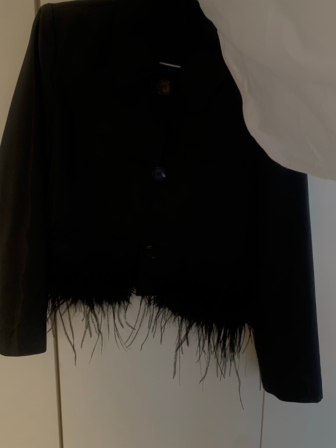 문선 깃털 자켓 새제품 상품이미지6