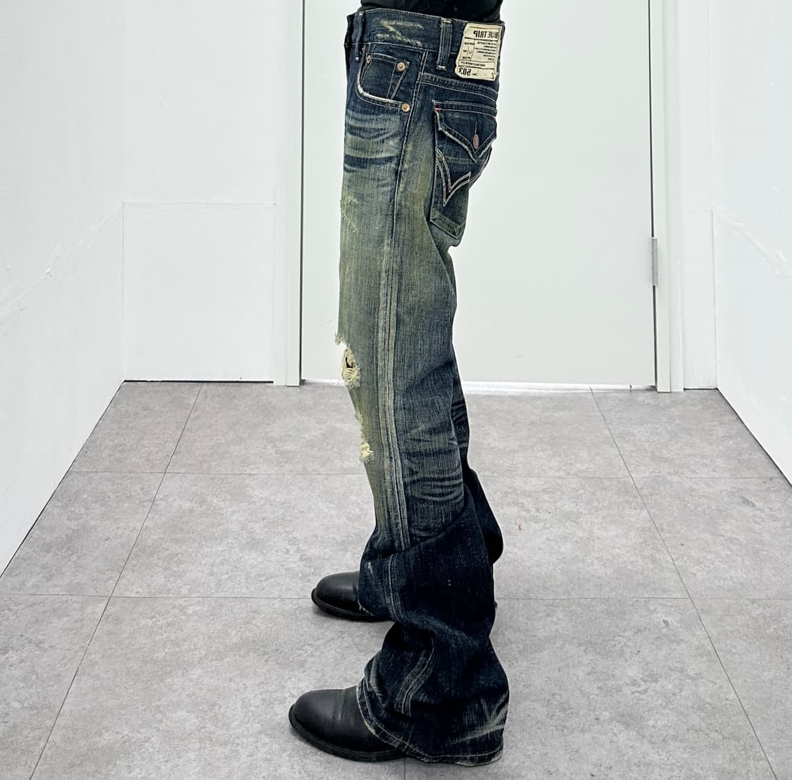 Edwin Blue Trip 503 Red Point Destroyed  상품이미지8