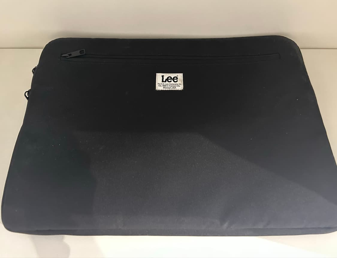 LEE 리 노트북 파우치 블랙 (코듀라 블랙) 상품이미지3