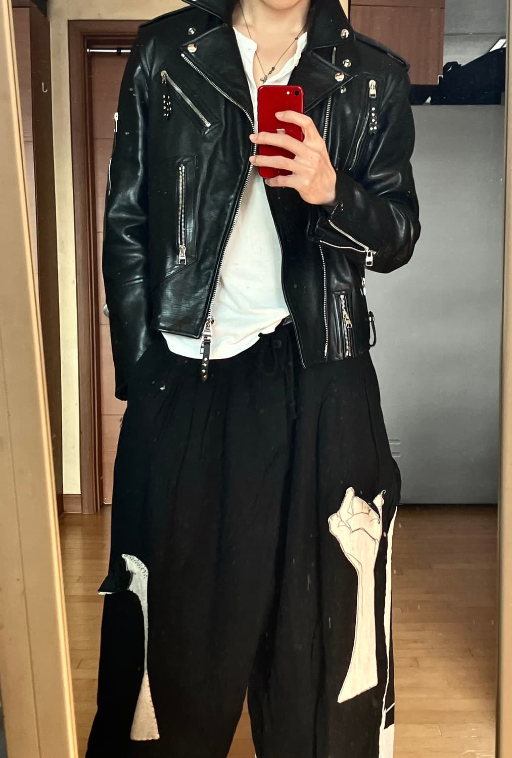 알렉산더 맥퀸 가죽 자켓 상품이미지1