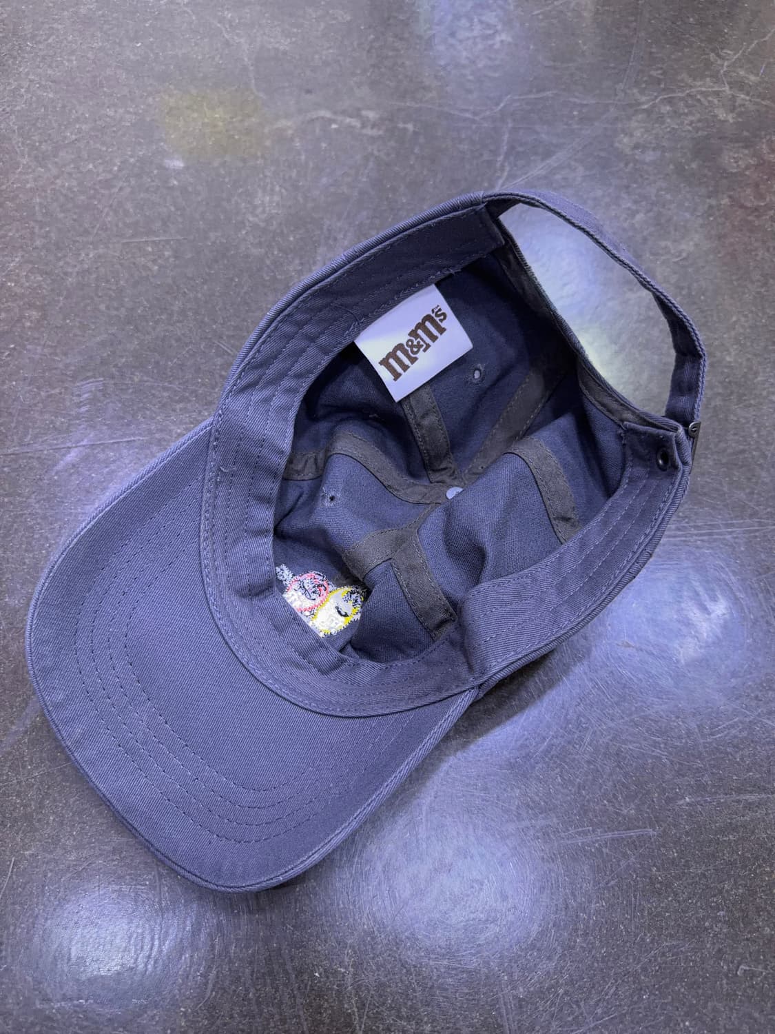 M&M's 엠앤엠즈 캐릭터 볼캡 그레이 상품이미지6