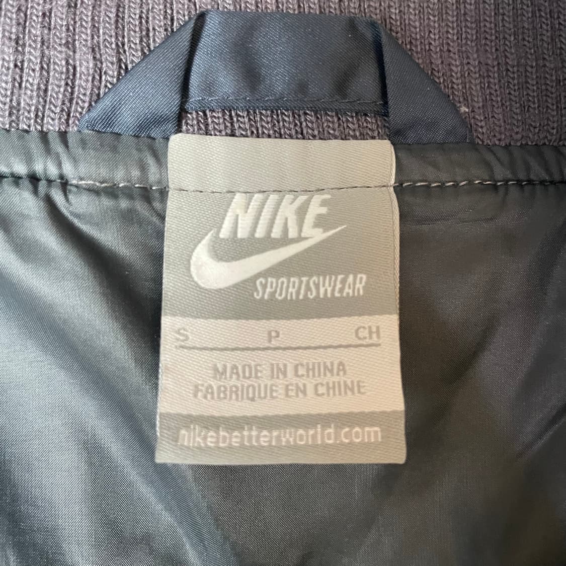 나이키 테크 울 드스트로이어 올드스쿨 야구 점퍼 S 상품이미지5