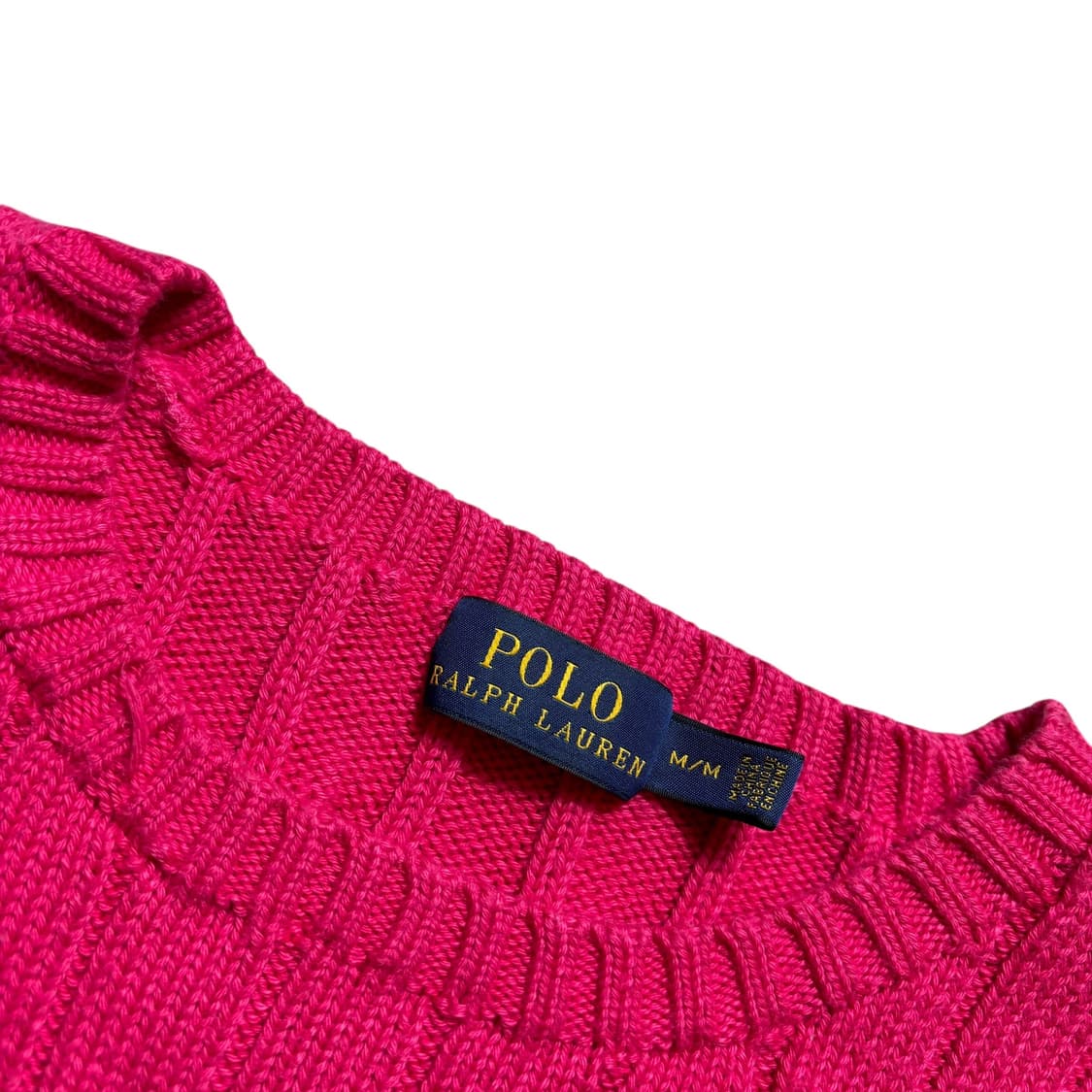 폴로 여성용 꽈배기 니트 상품이미지3