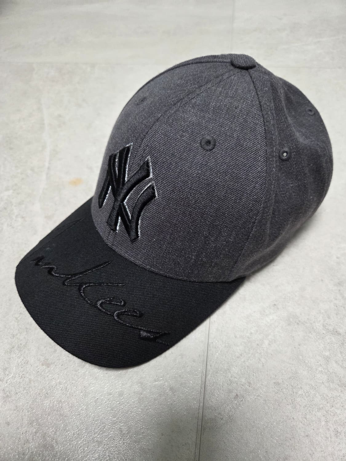 MLB 뉴욕 양키스 자수 투톤 볼캡 상품이미지1
