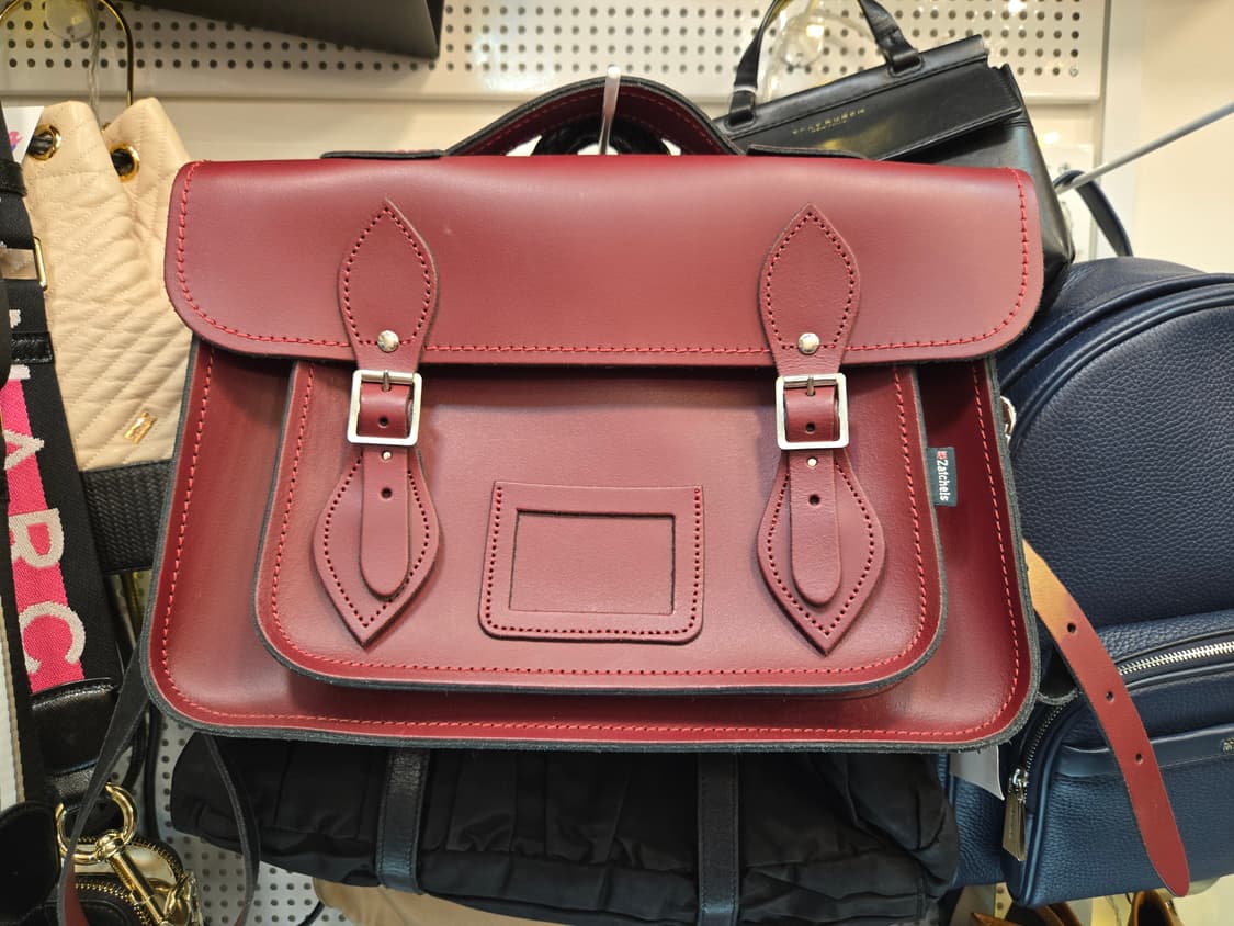 Zatchels 자첼 가방 버건디 사첼백 상품이미지1