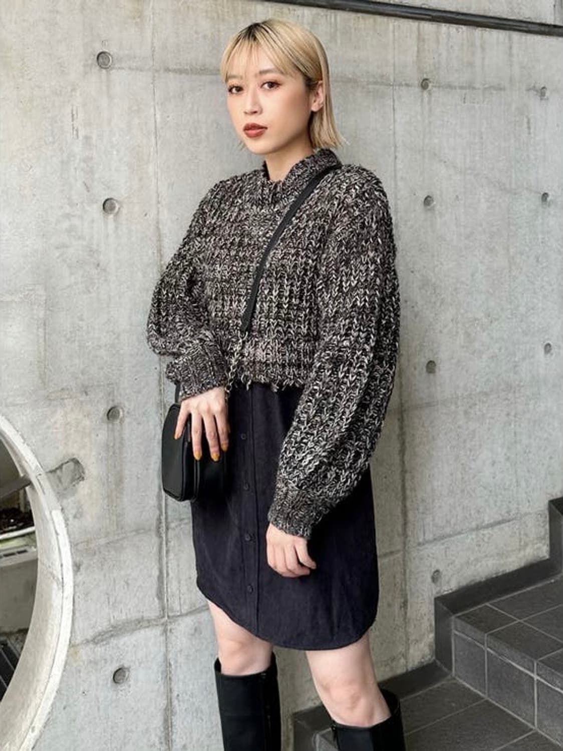 [MURUA] Knit doking mini onepice 상품이미지6