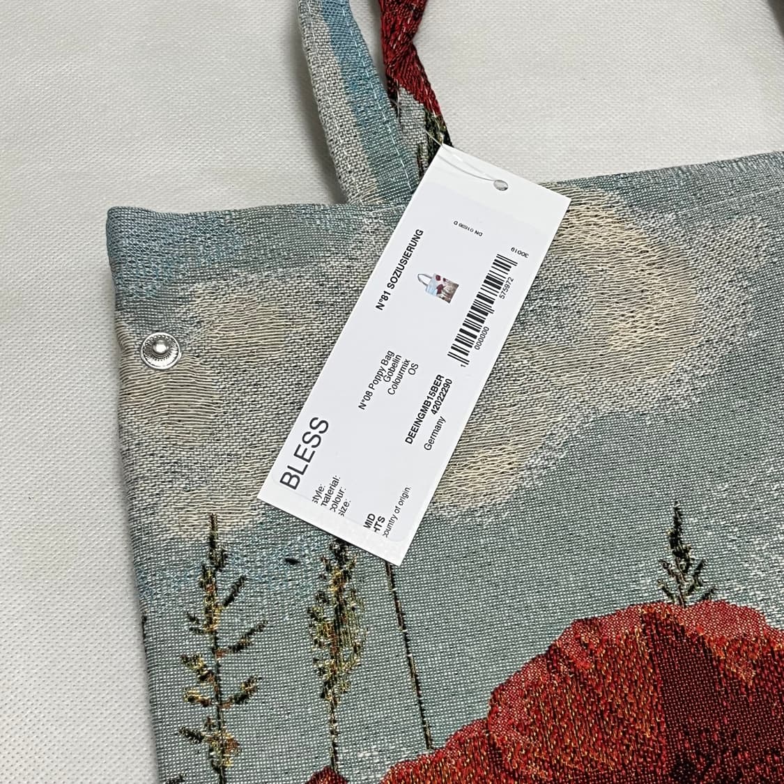 Bless 블레스 N°08 Poppy 고블린 토트백 상품이미지3