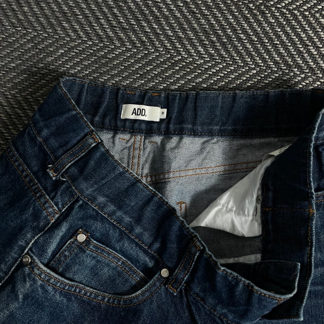 Add 와이드 워싱 데님 팬츠 y 3842 상품이미지6