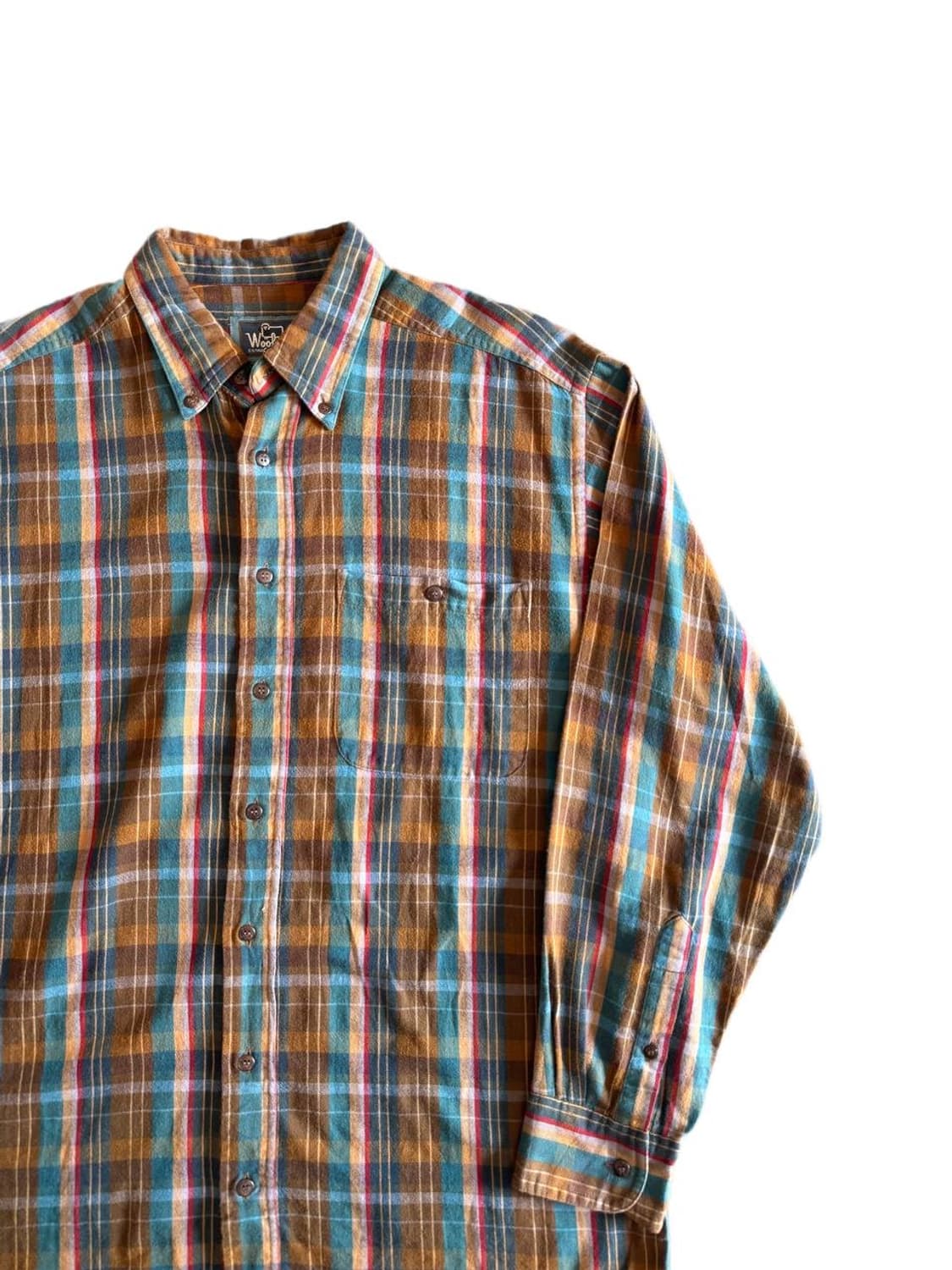 울리치 버튼다운 체크셔츠 상품이미지3