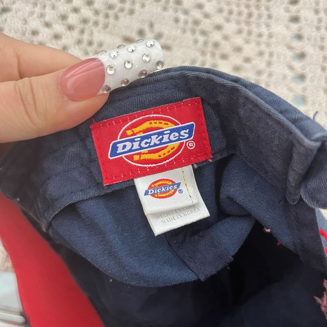 디키즈 올드스쿨 레트로 키치 핑크로고 볼캡 C10203 상품이미지4