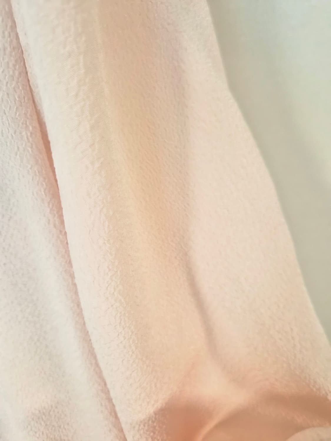 (Made in Japan) 레이스 디테일 핑크 블라우스 (9BR/55~ 상품이미지10