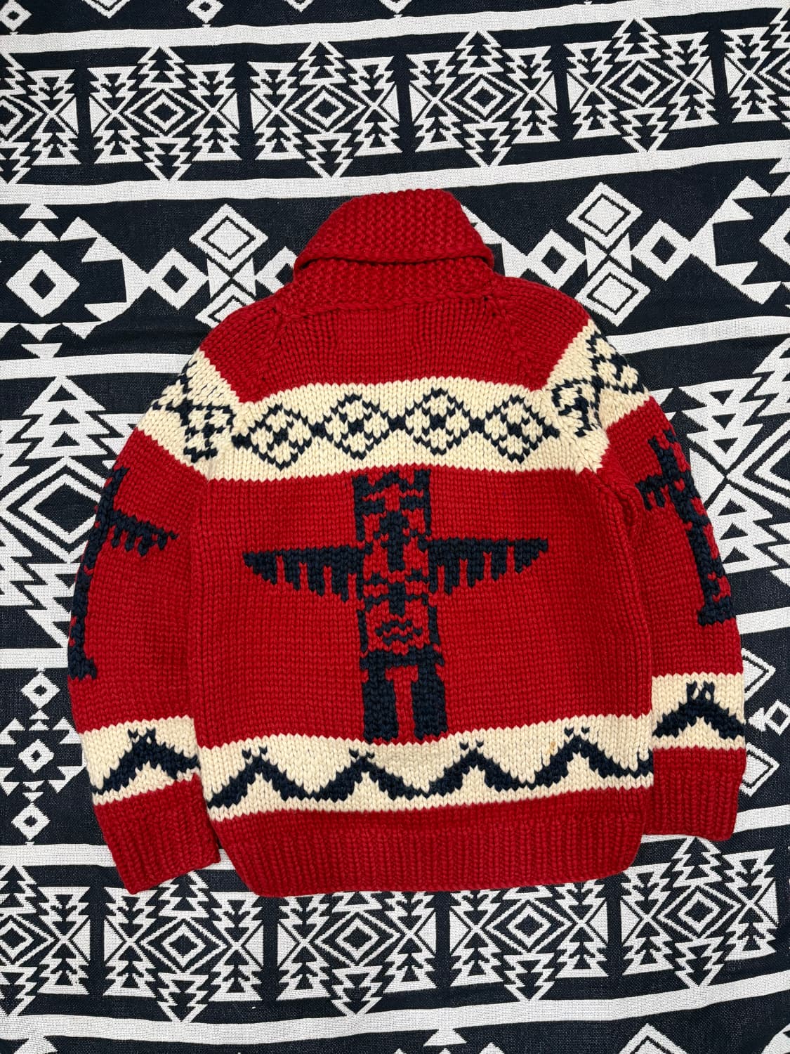 Kanata 카나타 토템 코위찬 L Cowichan 캐네디언스웨터 상품이미지2