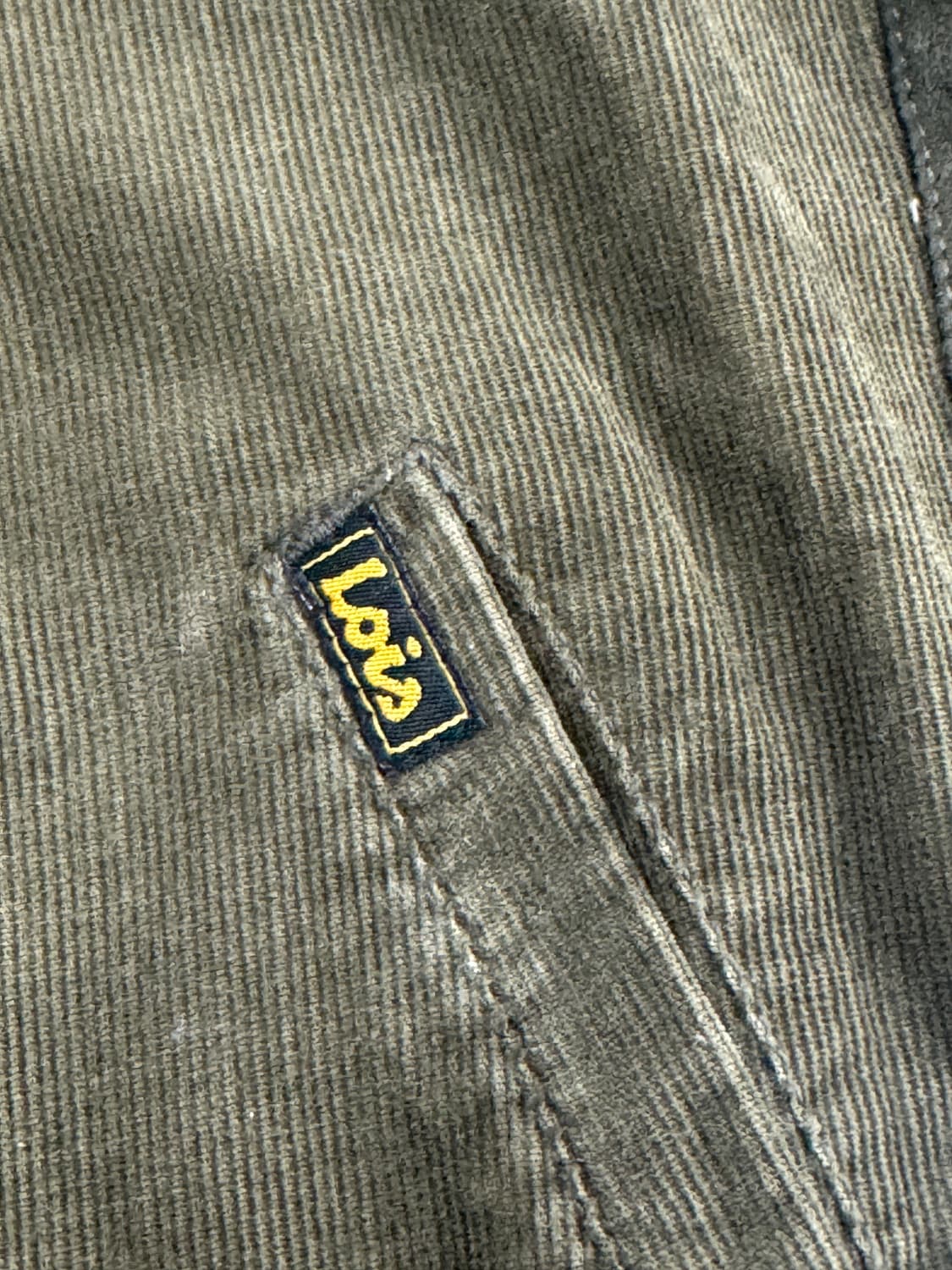 로이스 골덴 카키 폴라 아우터 아메카지 자켓 봄버 그런지 히피 에스닉  상품이미지5