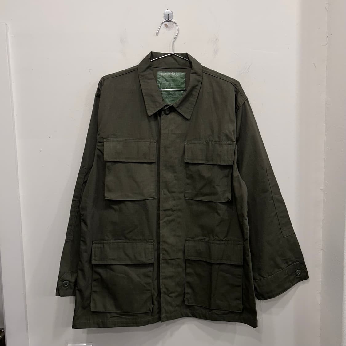 미군 밀리터리 립스탑 필드 우드랜드 자켓 & 카고팬츠 셋업 상품이미지2