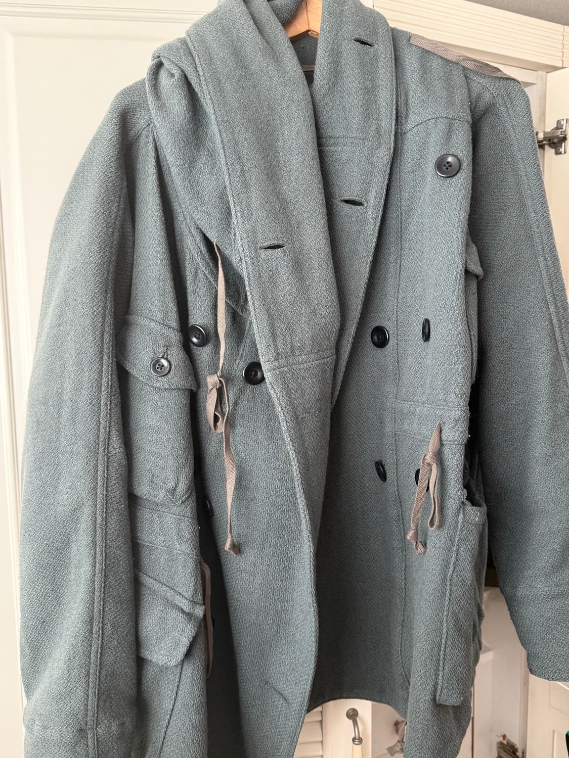 캐피탈 빈티지 멜튼 울 링코트 상품이미지1