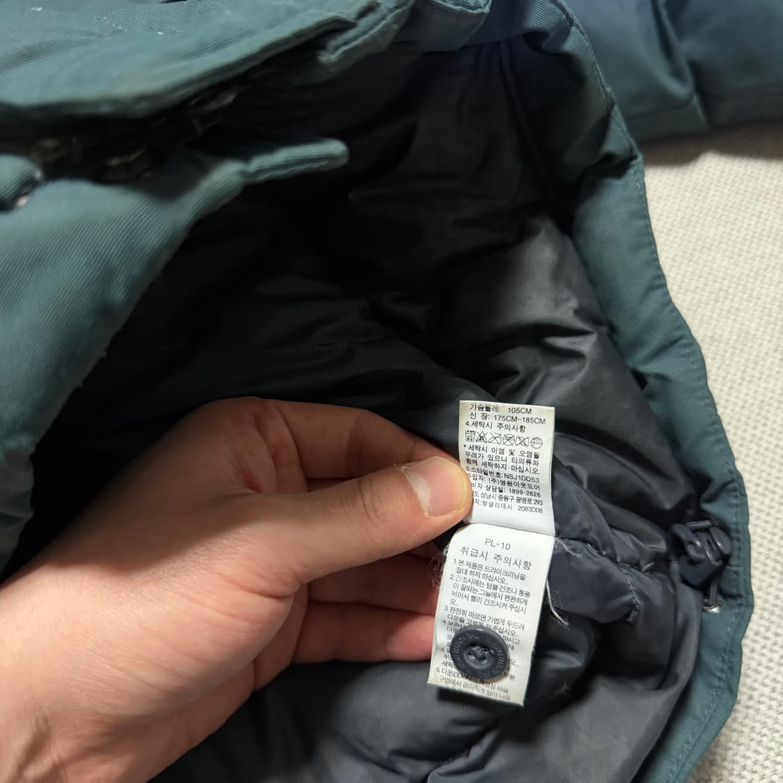 노스페이스 하이벤트 구스다운 파카 패딩 상품이미지6