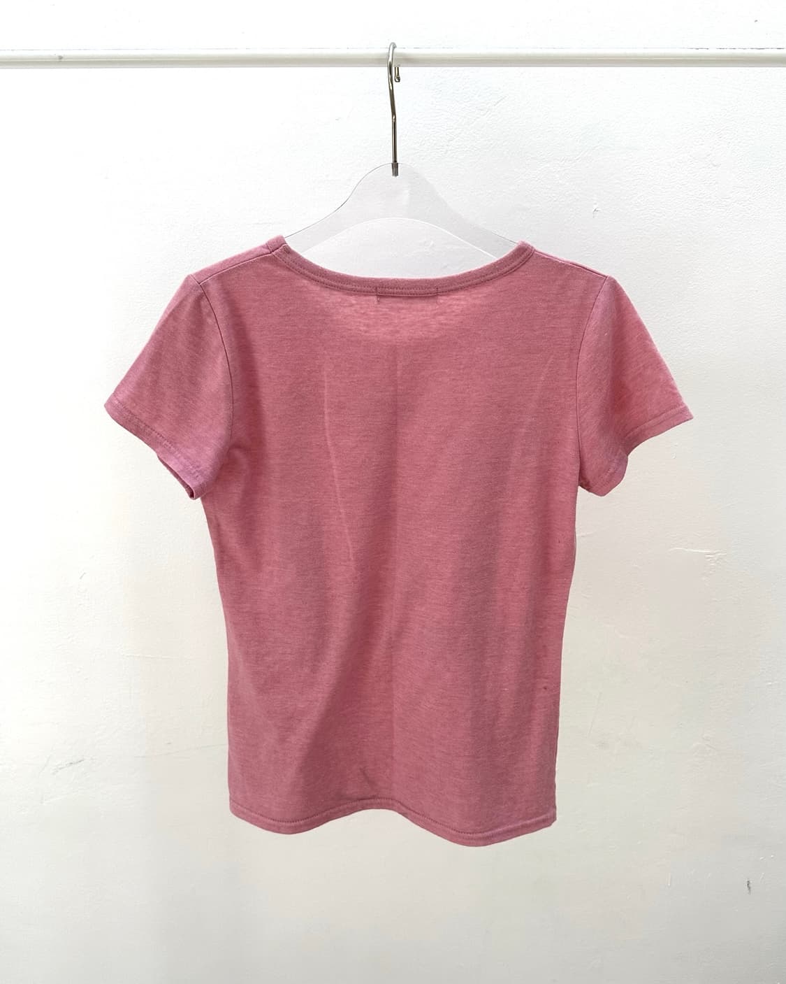 Pink lettering short sleeve 상품이미지3