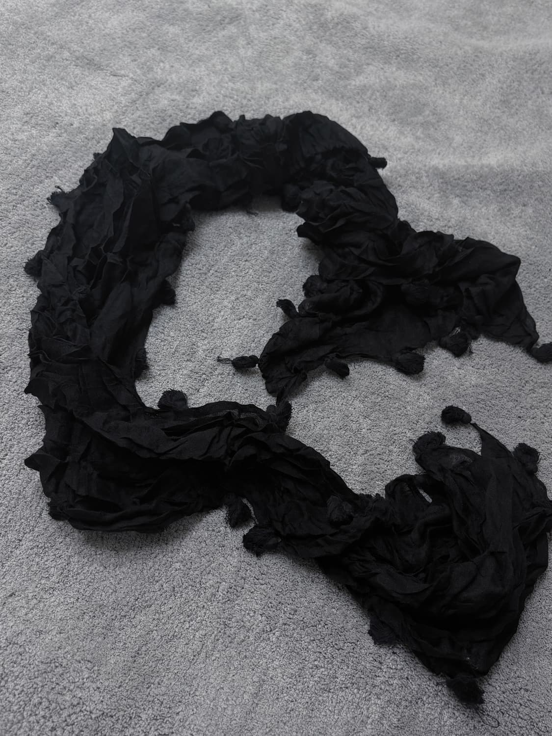 Vintage y2k grunge muffler 상품이미지2