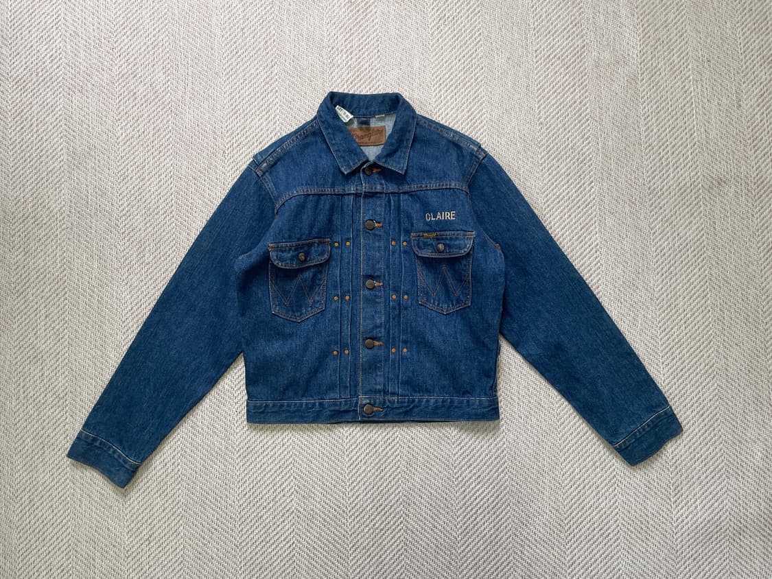 랭글러 M649 웨스턴 horse oack riders 데님자켓  상품이미지4