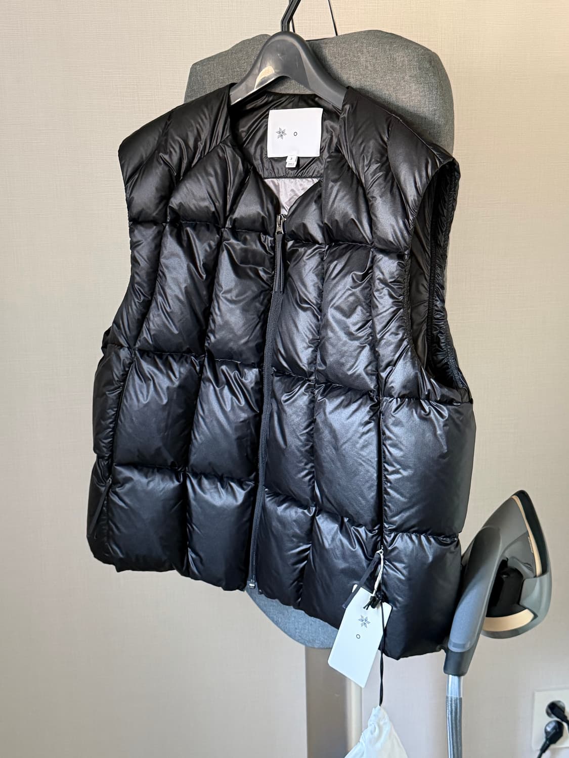 Goldwin0 골드윈제로 패딩베스트 블랙 상품이미지1