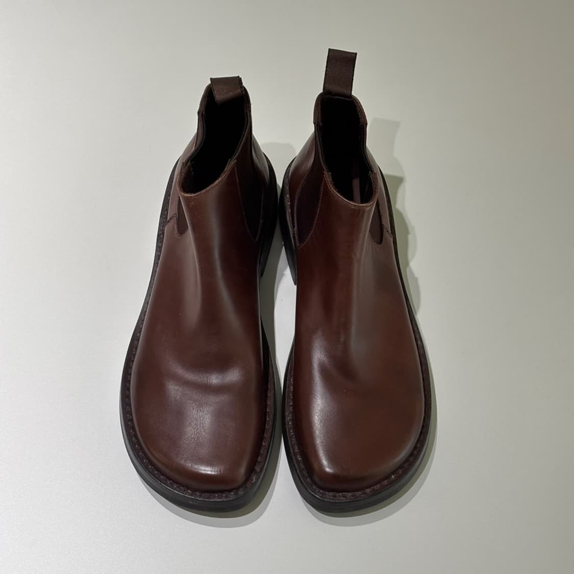 프라다 첼시 부츠 브라운 상품이미지1