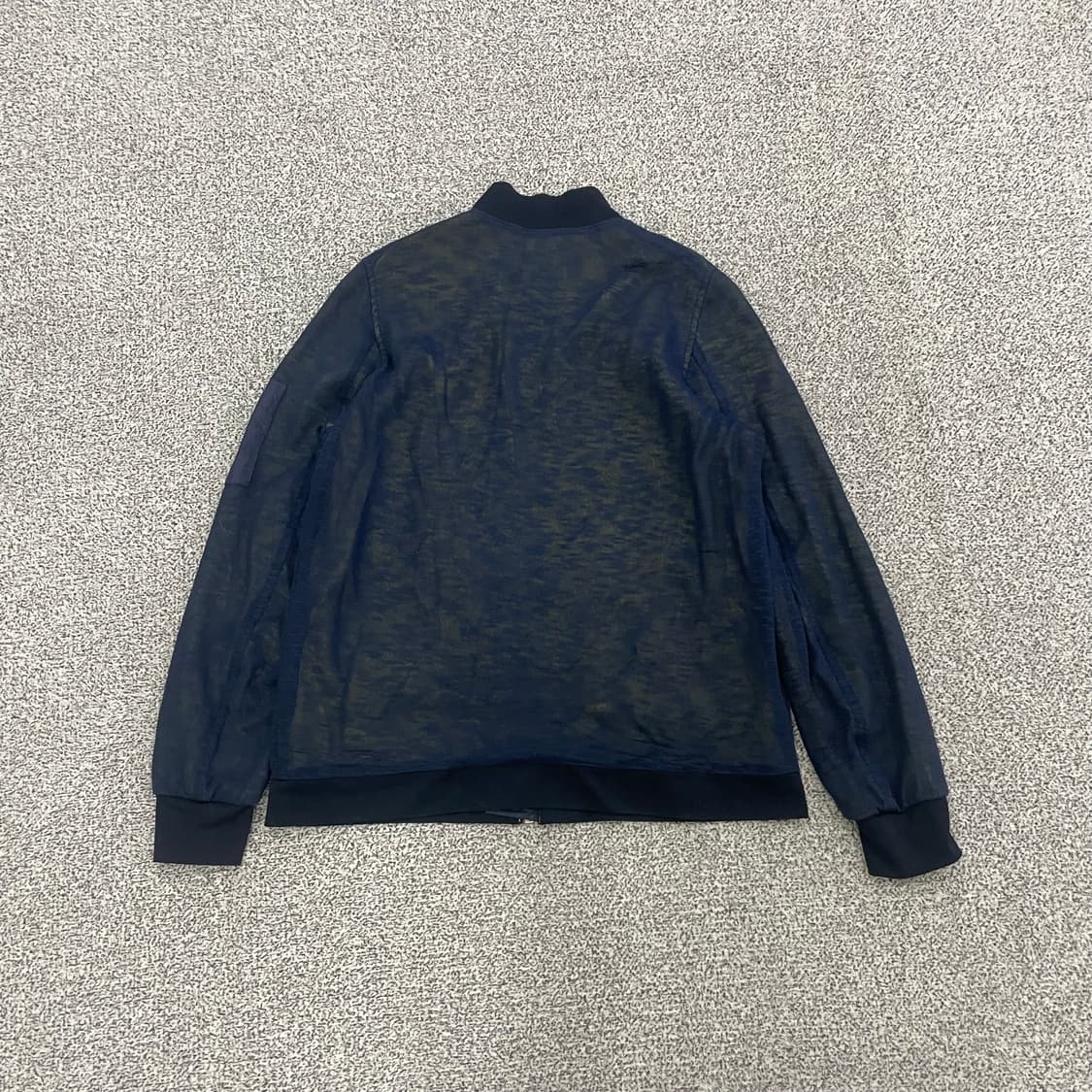 베네통 투컬러 블루종 점퍼 0113HS1 상품이미지4