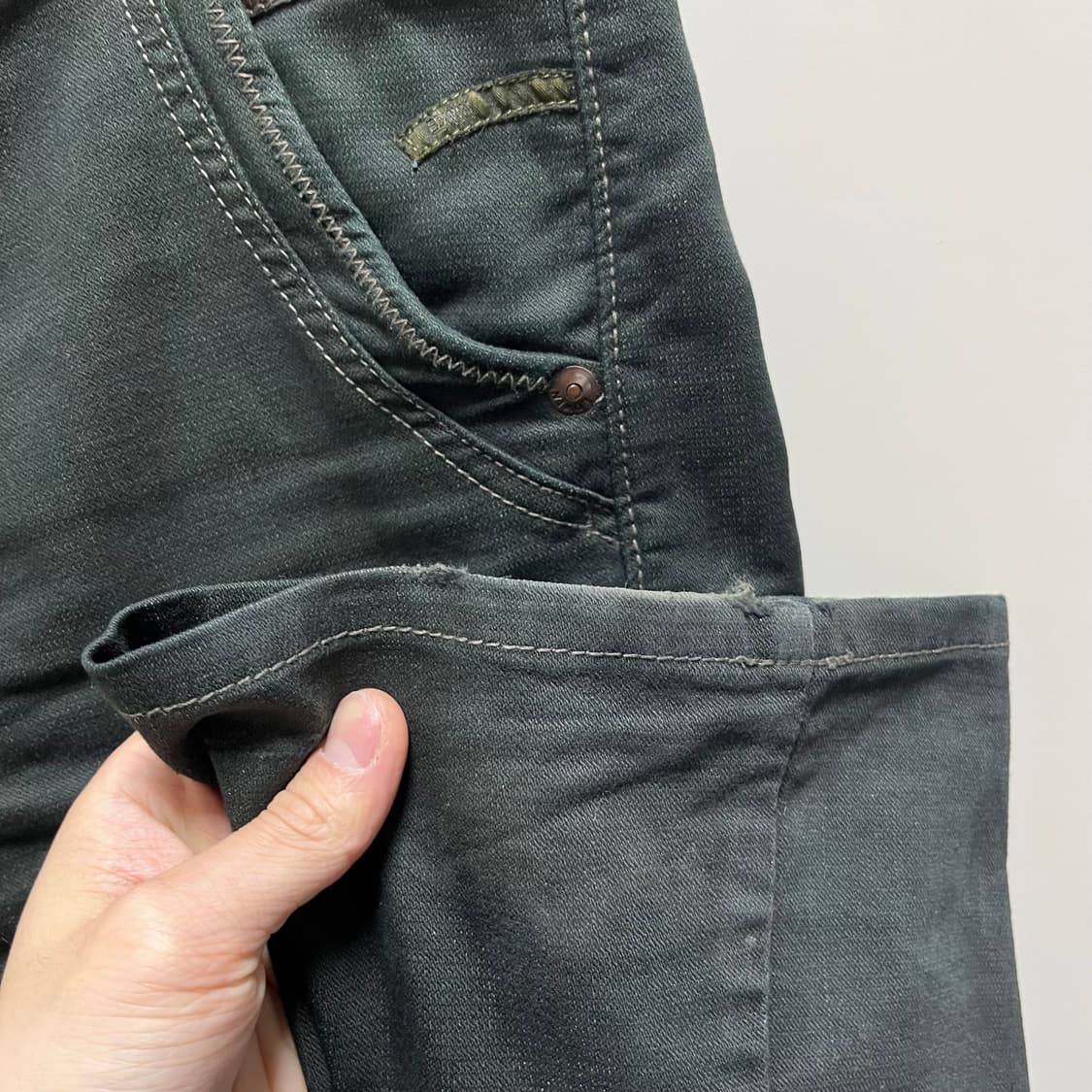 에드윈 입체카고 플레어팬츠 상품이미지5