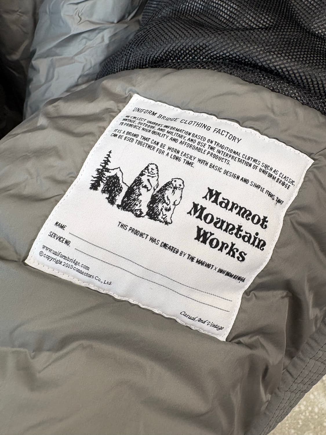 마모트 유니폼브릿지  프리마로프트 레벨7 파카 상품이미지7