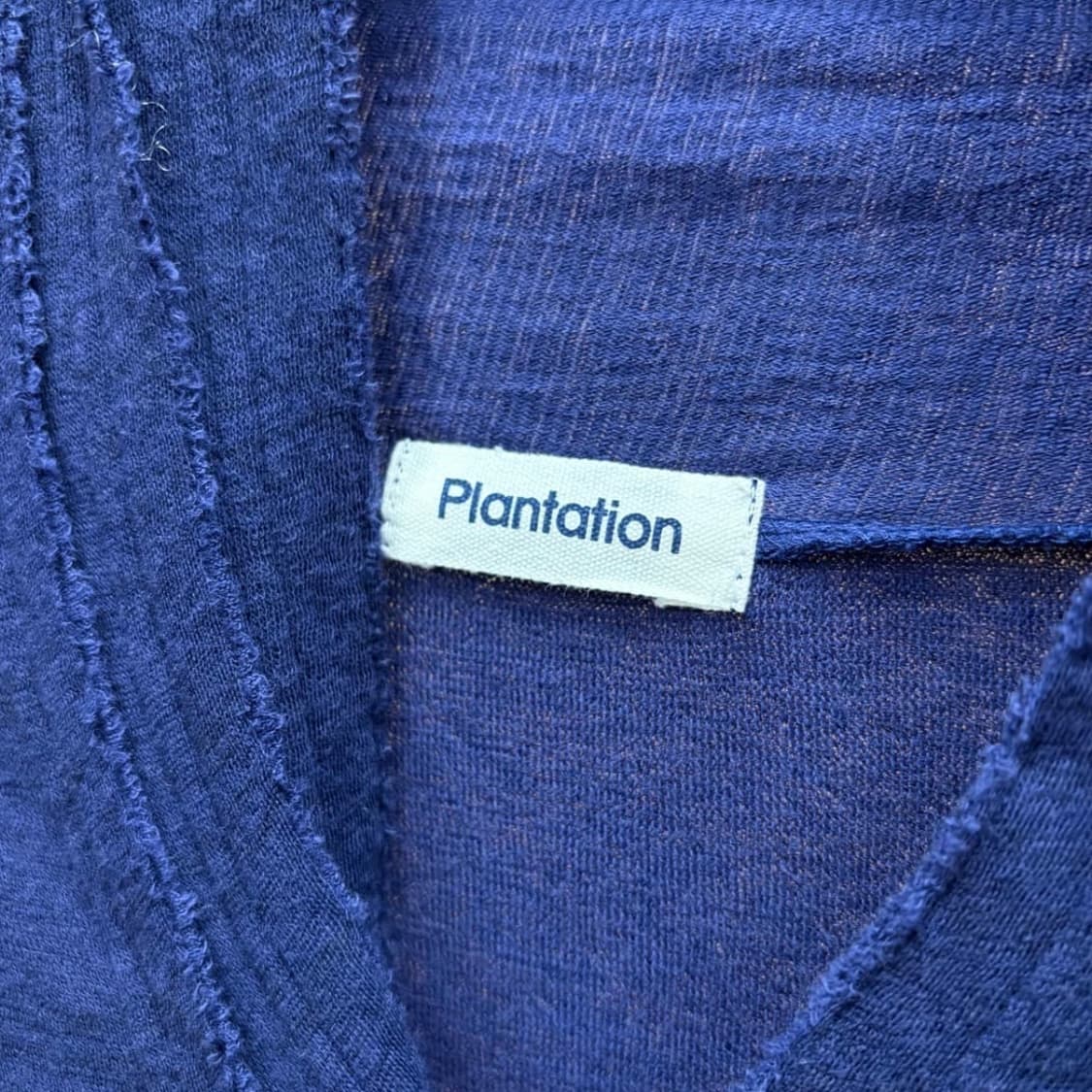 이세이미야케 Plantation 숄칼라 버튼 러프 디테일 가디건 상품이미지6