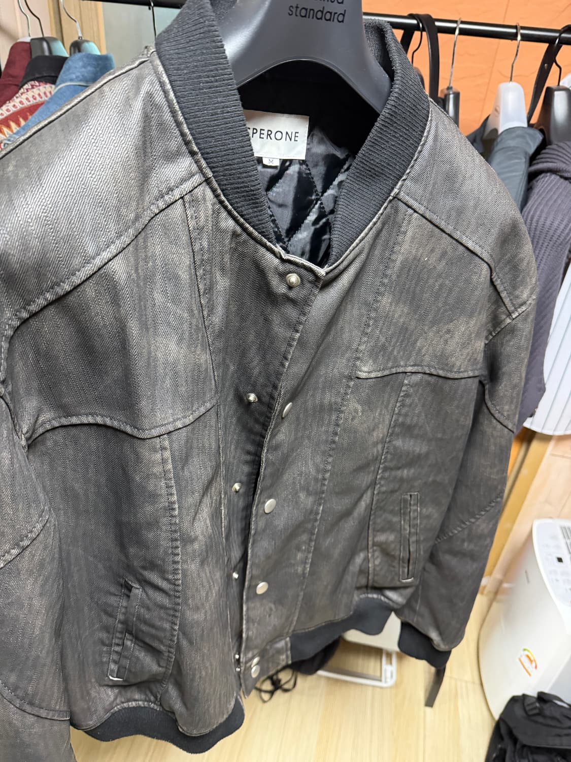 스페로네 레더자켓 상품이미지2