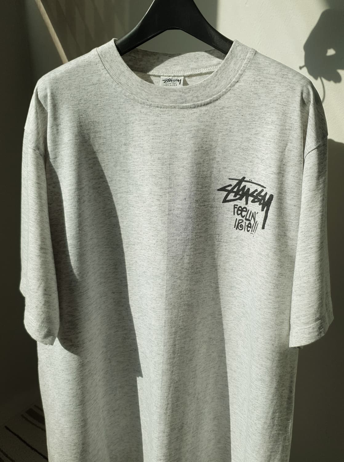 80s STUSSY print tee 상품이미지3