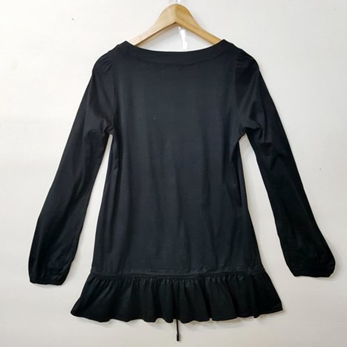 BURBERRY 버버리 블루라벨 롱 블라우스 블랙 상품이미지2