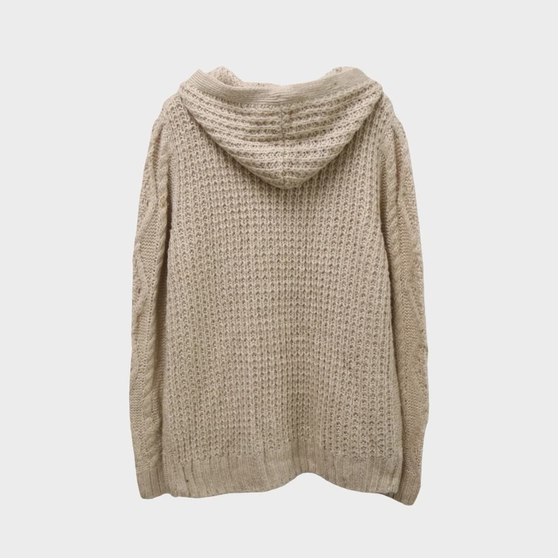 잉그니 니트 후드 가디건 61899 상품이미지2