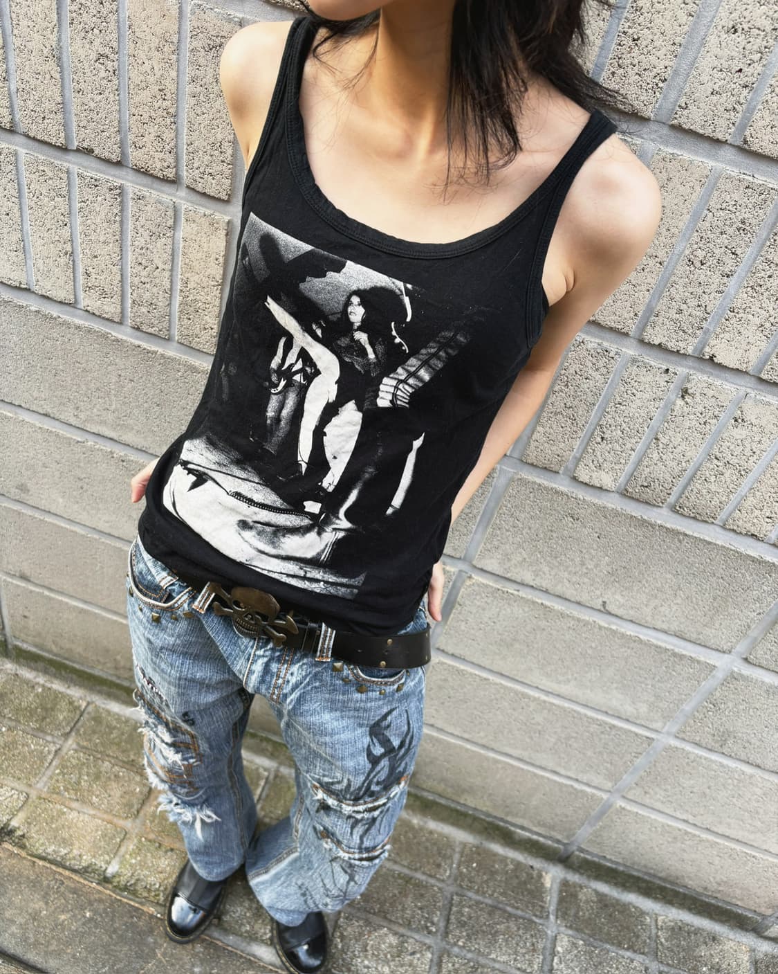 히스테릭 글래머 sue rynski 락스타 슬리브리스 상품이미지1