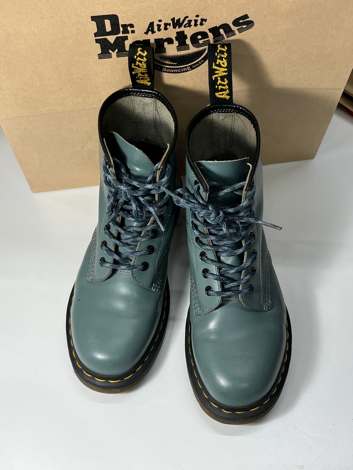 닥터마틴 1460 스무스 소가죽, 스틸 그레이 (절판된 상품) 상품이미지6