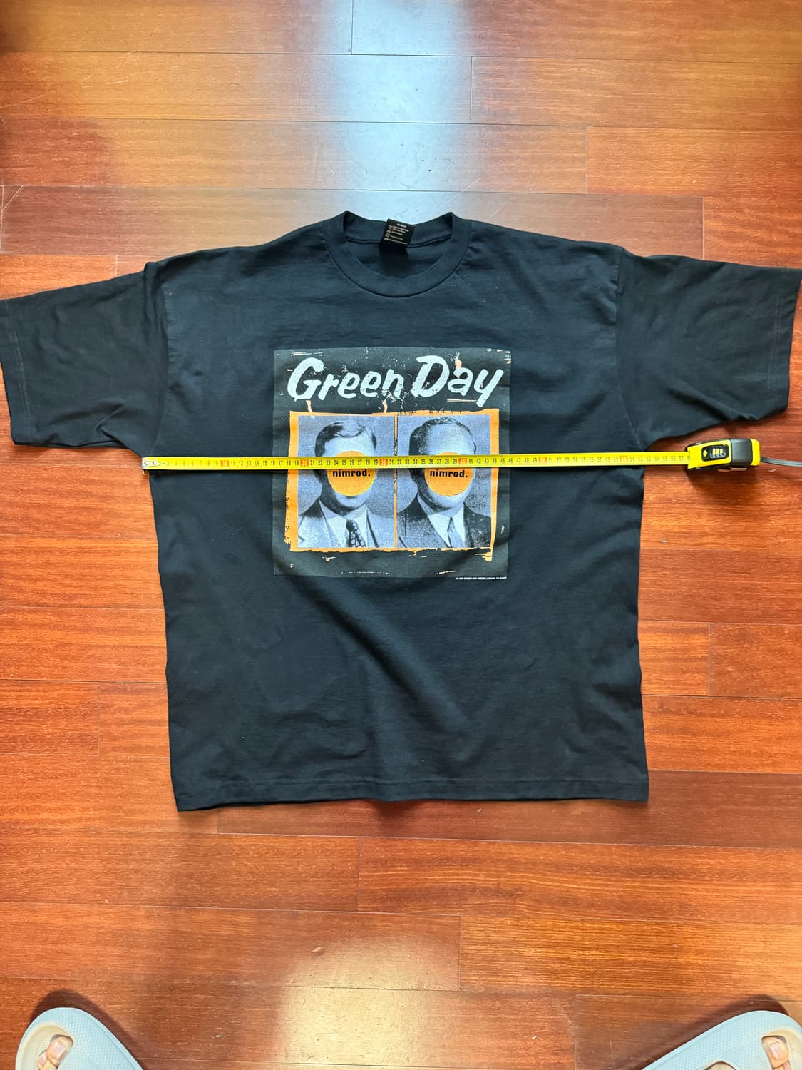 [XL] 90s GreenDay 그린데이 Nimrod 빈티지 밴드티 상품이미지6