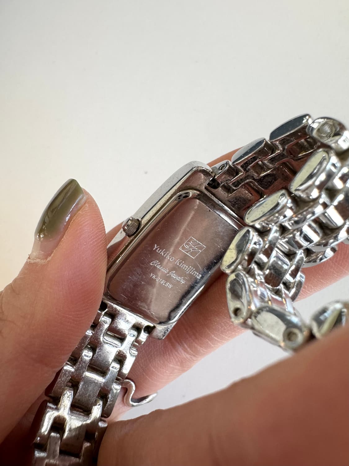  빈티지 클래식 주얼리 큐빅 워치 상품이미지4