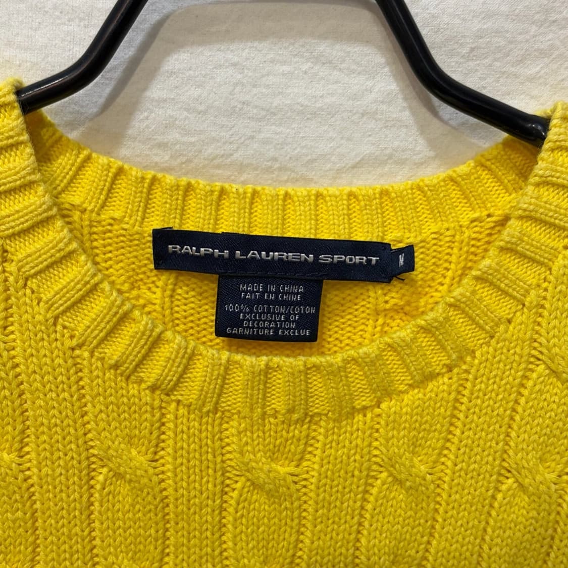 폴로 랄프로렌 꽈배기 케이블 라운드 니트 상품이미지3