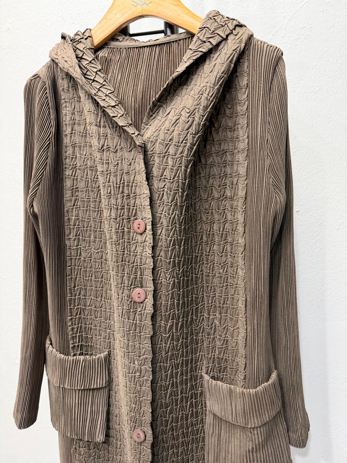 정품) CLOMA 플리츠 주름 자켓 F 상품이미지3