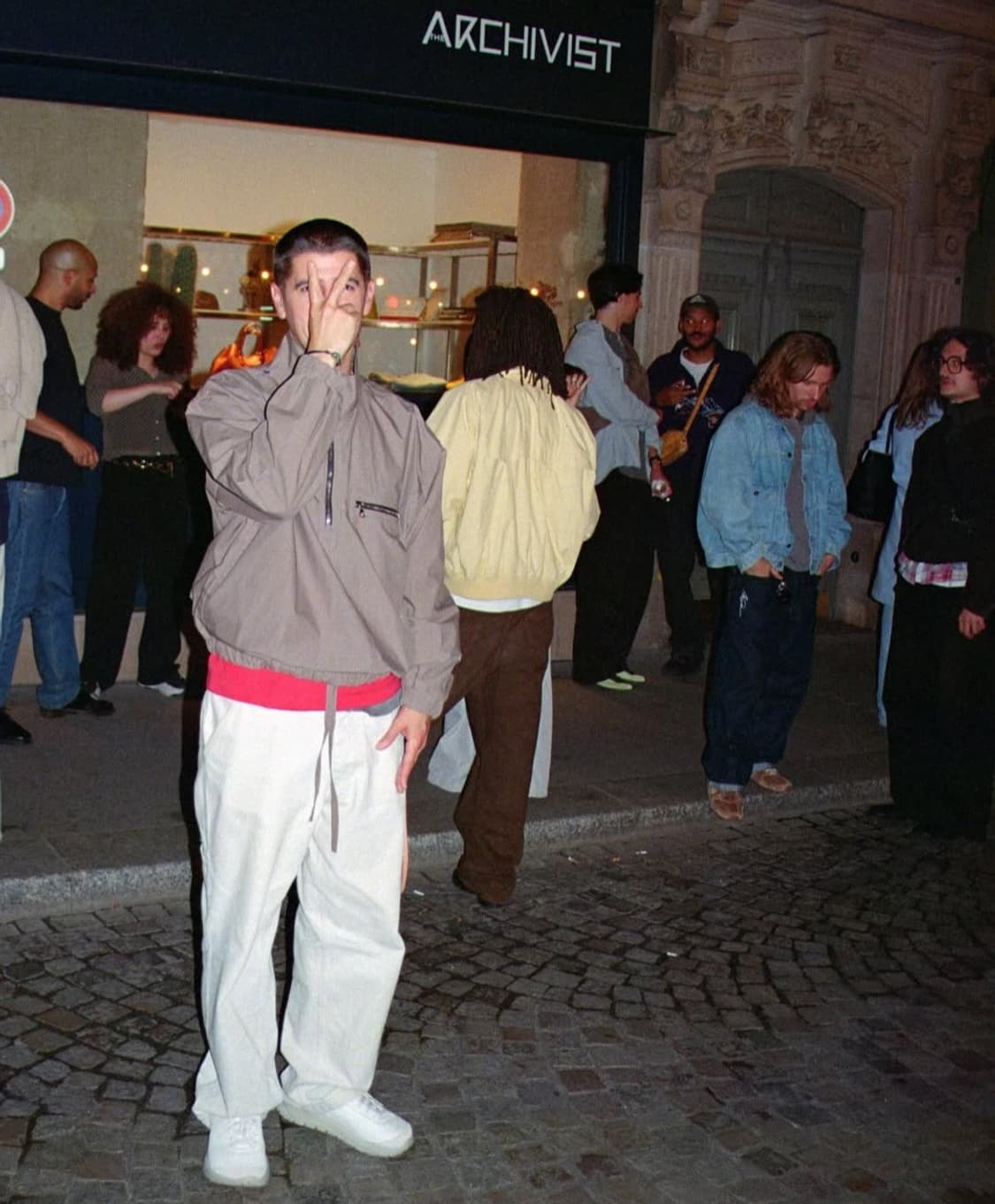 rier 리에르 윈드브레이커 코튼 블랙 M사이즈 상품이미지5