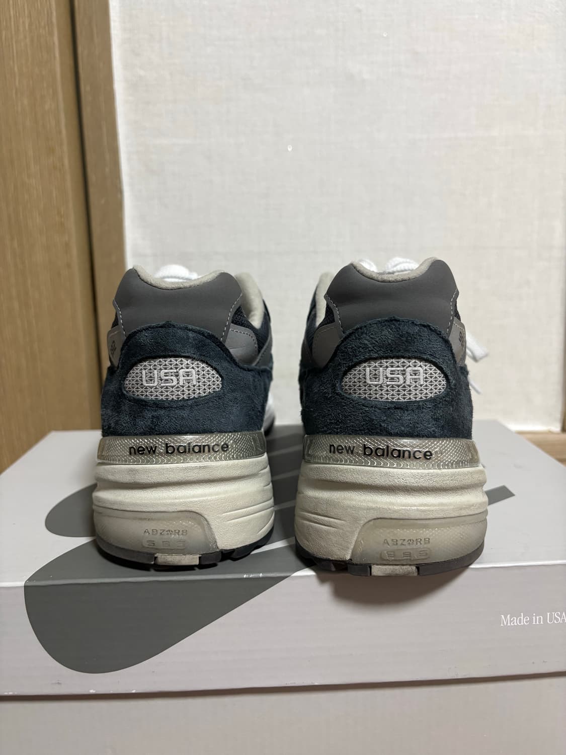 [260] 뉴발란스 992 메이드 인 USA 코어 네이비 상품이미지7