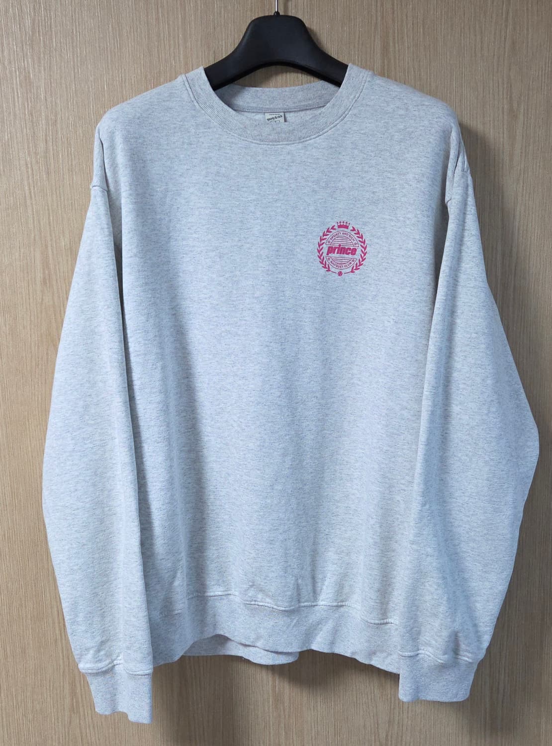 (착샷) 스포티앤리치 맨투맨 프린스 크레스트  상품이미지1