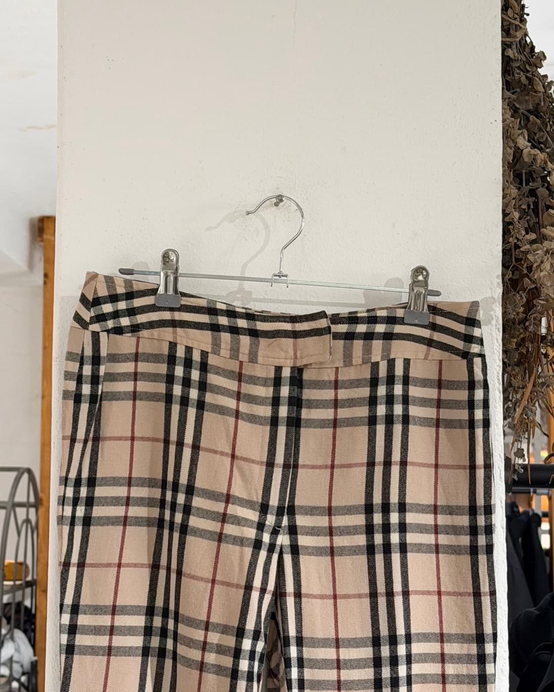 버버리 베이지 노바체크 팬츠 상품이미지2