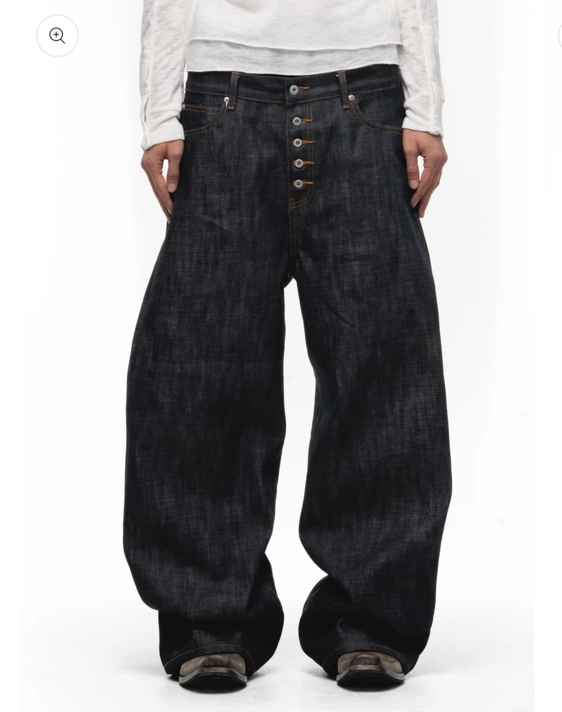 RAW DENIM JAPANESE LOOSE FIT BLUE 상품이미지2