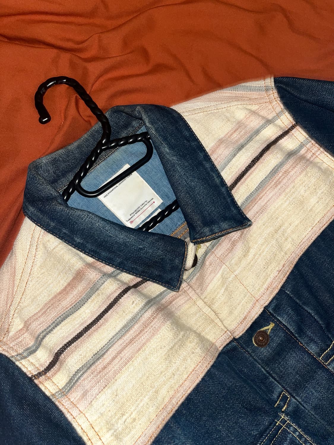 [3] 비즈빔 패치워크 데님 자켓 상품이미지3