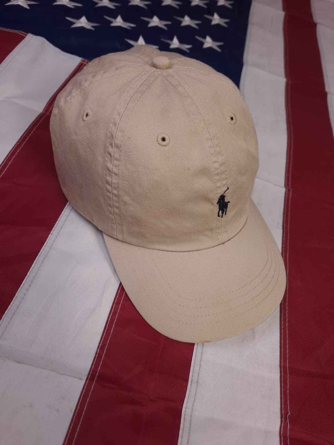 오리지날 랄프로렌폴로 베이지 볼캡 상품이미지6