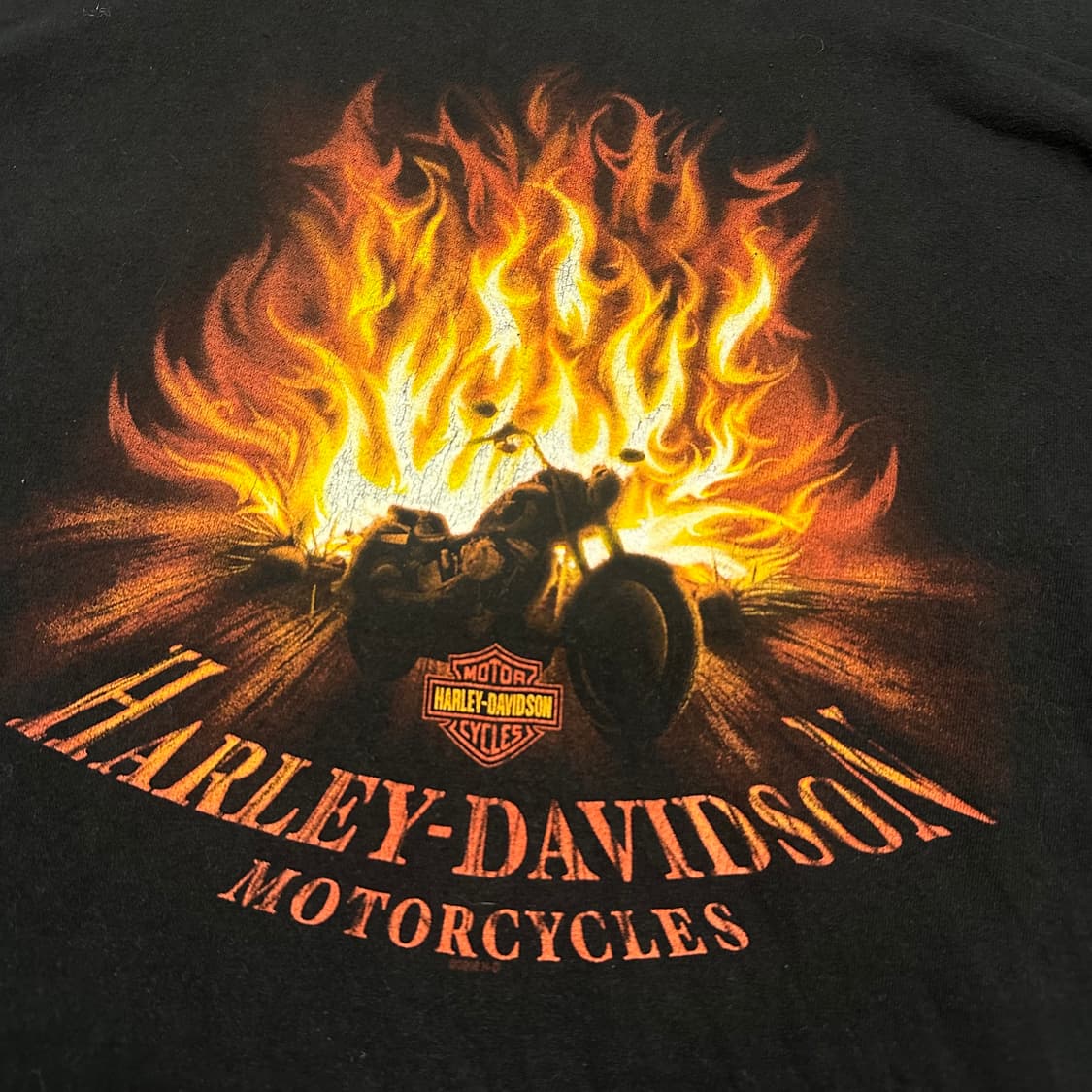 ✨ (바배) 할리데이비슨 플레임 불꽃 반팔티  상품이미지6